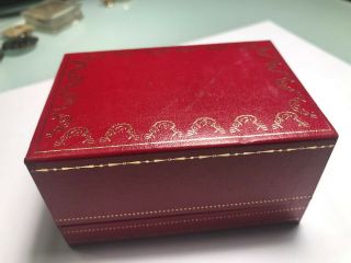 Vintage Must De Cartier Watch Presentation Box - Box Ref.  521