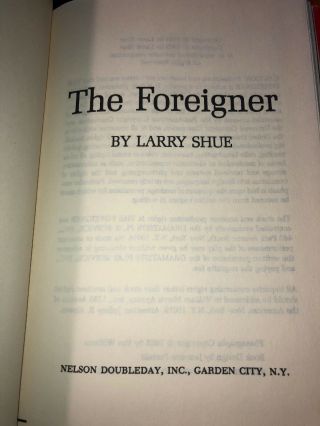 The Foreigner By Larry Shue 1985 Nelsen Doubleday BCE 3