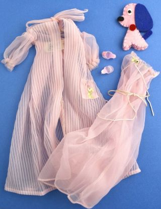 Vintage Barbie Outfit 965 Nightie Negligee - Cr - 28