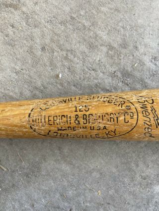 Vintage Louisville Slugger H&b Wood Baseball Bat 34” Al Kaline Model