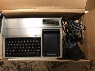 Vintage Texas Instruments Ti - 99 Personal Home Computer Box Power Supply