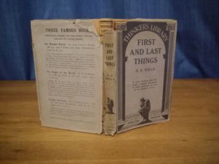 H G Wells - First And Last Things 1929
