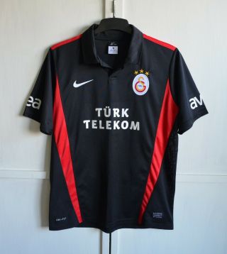 Galatasaray Istanbul Turkey 2011 2012 Away Football Shirt Jersey Camiseta Nike M