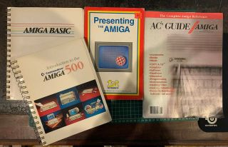 Commodore Amiga Manuals And Books