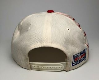 Vintage 90 ' s Kansas City Chiefs Sports Specialties Laser Dome NFL Snapback Hat 3