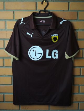 Aek Athens Goalkeeper Football Shirt 2008 - 2009 Size M Jersey Soccer Puma