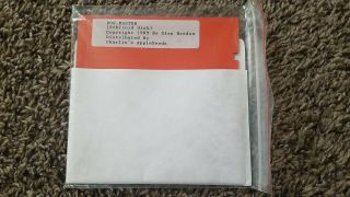 Vintage Apple Ii 5.  25 Floppy Disk Software Program Dos Schizoid Glen Bredon