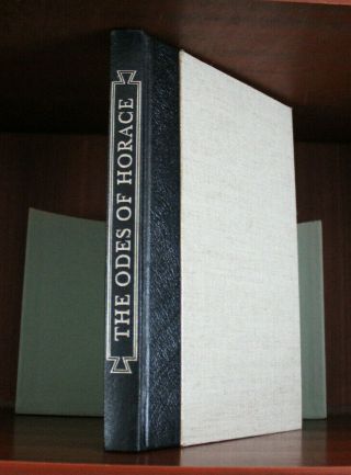 The Odes Of Horace - The Folio Society 1987 - Qtr - Leather Bound