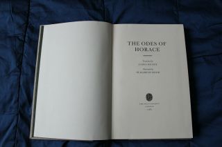 The Odes of Horace - The Folio Society 1987 - Qtr - Leather bound 2