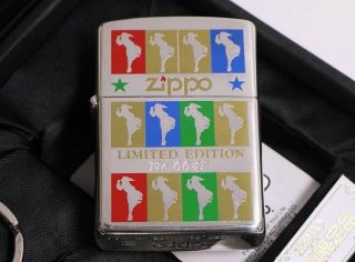 Zippo Windy Color Limited Edition Very Rare 02827