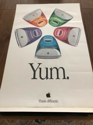 Apple Imac Yum Poster Think Different