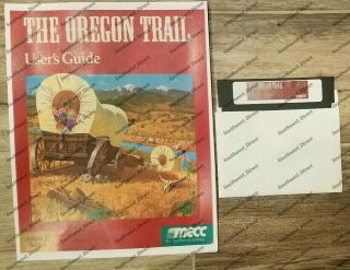 The Oregon Trail Apple Ii Ii,  Iie Iic Iigs On 5.  25 Double Density Disk