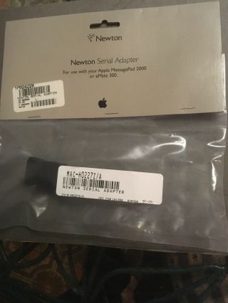 Apple Newton 2000 2100 Interconnect Dongle Oem Packaging H0227z/a