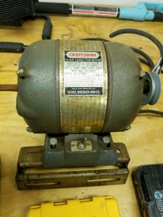 Vintage Craftsman 1/2 Hp Motor