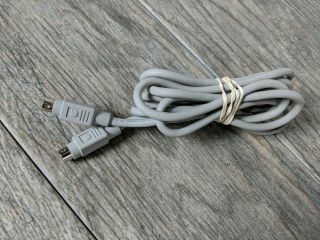 Vintage Apple Macintosh 590 - 0552 - A Mini Din 8 Male To Male Cable 6 Ft