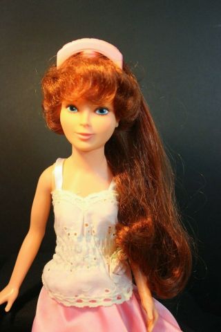 Vintage Ideal - Magic Hair Crissy Doll With Long Fall Hair Piece 1977 - 19 " Tall
