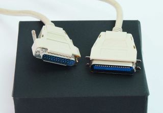 Scsi Centronics 36 Male To Db25 Male Cable,  1.  8m