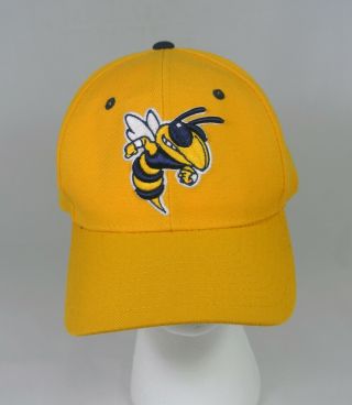 Georgia Tech Yellow Jackets Buzz Baseball Cap Zephyr 7 1/8 Fitted Hat