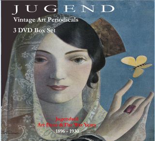 2 X Dvd Set Vintage Jugend Periodicals Magazines Jugendstill Art Nouveau Deco