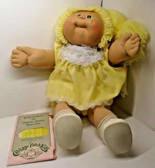 Cabbage Patch Kids Dolls Vintage 80 