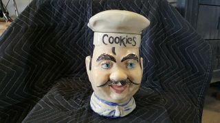 Vintage Mccoy Chef/baker Cookie Jar