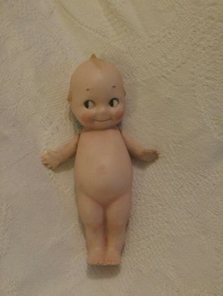 Antique Marked German Large Bisque Rose O’neill Kewpie Doll Jointed Arms 7 1/2 "