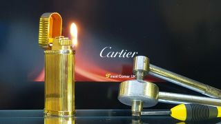 Cartier Lighter Repair And Service Pasha,  Must De & Most Models 1 Year