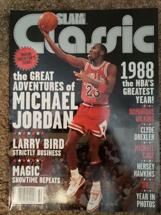 Michael Jordan Cover Of Slam Classic
