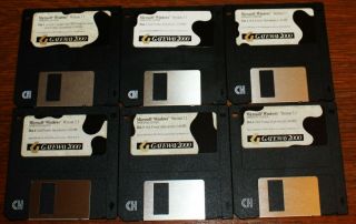 Microsoft Windows Version 3.  1 Os Program Gateway 2000 6 - 3.  5 " Diskettes,  1990