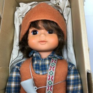 VINTAGE 1981 Sekiguchi SALA & BERG Alpine Doll - Box - SHIPS 2
