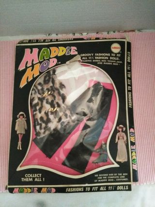 Maddie Mod By Mego Vintage 1970 Nib Groovy Fashion Doll Clothes 11.  5 "