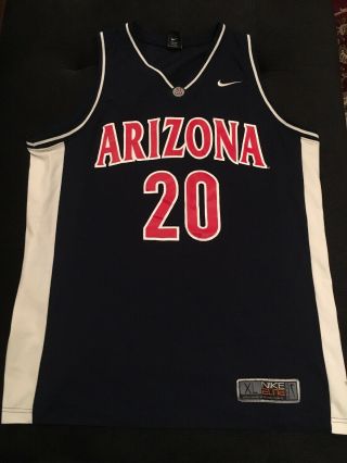 Arizona Wildcats Nike Basketball Jersey 20 Size Xl Elite Series
