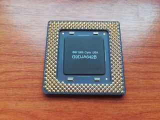 Cyrix 6x86 P166,  GP,  133MHz,  Vintage CPU GOLD 2