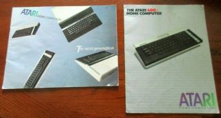 Atari 600xl Computer Owners Guide With Atari Home Computers Booklet
