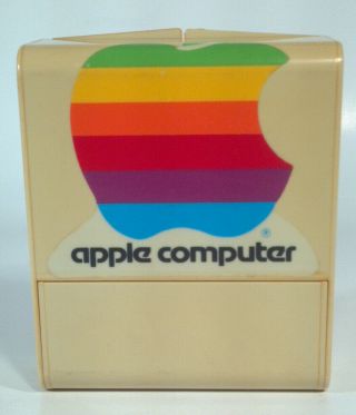 Vintage Macintosh Pc Apple Computer 3.  5 " Diskette Floppy Disk File Storage Box