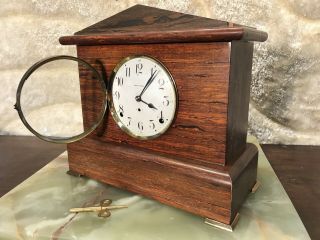 Rare Vintage Antique Seth Thomas Striking Clock With Pendulum