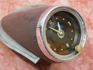1951 - 52 Chevy Accessory Dash Clock Gauge Vintage,  Hot Rat Rod Custom Car
