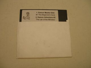 Eamon Master Disk And Adventures 1 And 2 For Apple Ii Plus,  Iie,  Iic,  Iigs