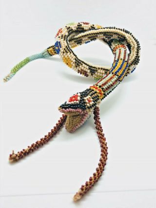 Antique Turkish Prisoner Of War 1915 Hand Made Snake Rare Collect