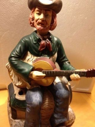 Vintage Waco Melody Motion The Guitarist Home On The Range Retired Cowboy Zz1