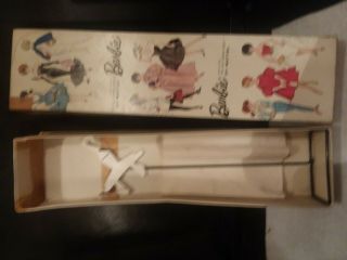 Vintage 1962 Barbie Box And Stand,  For Stock No.  850 Platinum Bubble Cut.