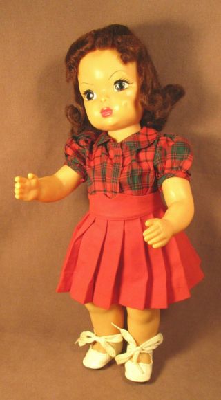 Vintage Terri Lee Doll Clothes - For 16 " Doll - Blouse & Pleated Skirt - Tagged