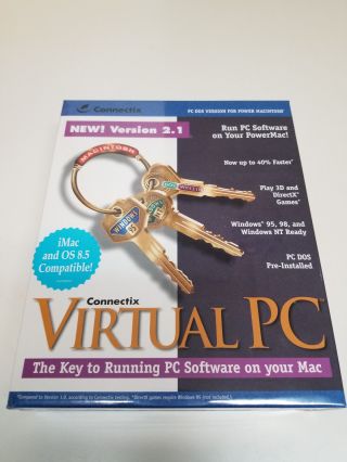 Connectix Virtual Pc 2.  1 Run Vintage Windows On Vintage Ppc Macintosh
