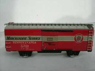 Vintage Marx Tin Litho Pennsylvania Merchandise Service Mar Lines 37956 Box Car