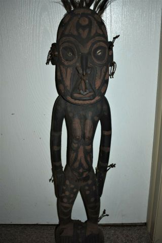 Orig $399 Papua Guinea Figure 1900s 33 " Prov