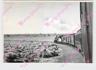 Vintage 5 " X7 " Photo Train Railroad D & Rgw 2 - 8 - 2 476 Denver & Rio Grande Wester