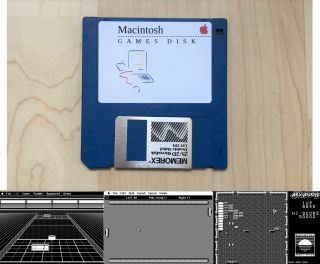 800k Games Boot Floppy Disk (bundle 2) For  Macintosh Plus / Se / Classic