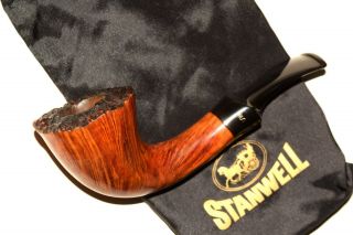 Stanwell Royal Guard 126 Freehand Plateaux Horn 9mm Briar Pipe Tom Eltang Shape