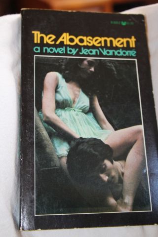 Vintage Paperback Book The Abasement 1971 Sleaze Gga Risque Erotic