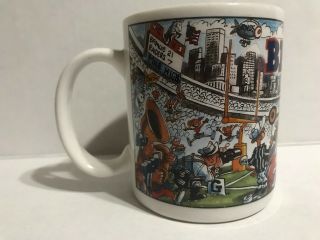 Vintage NFL Denver Broncos Coffee Mug / Cup By Custom Edge,  Bruce Day. 3